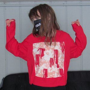 Radically Red Fringe Shirt